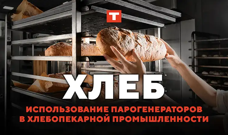 Парогенераторы в хлебопекарной промышленности 
